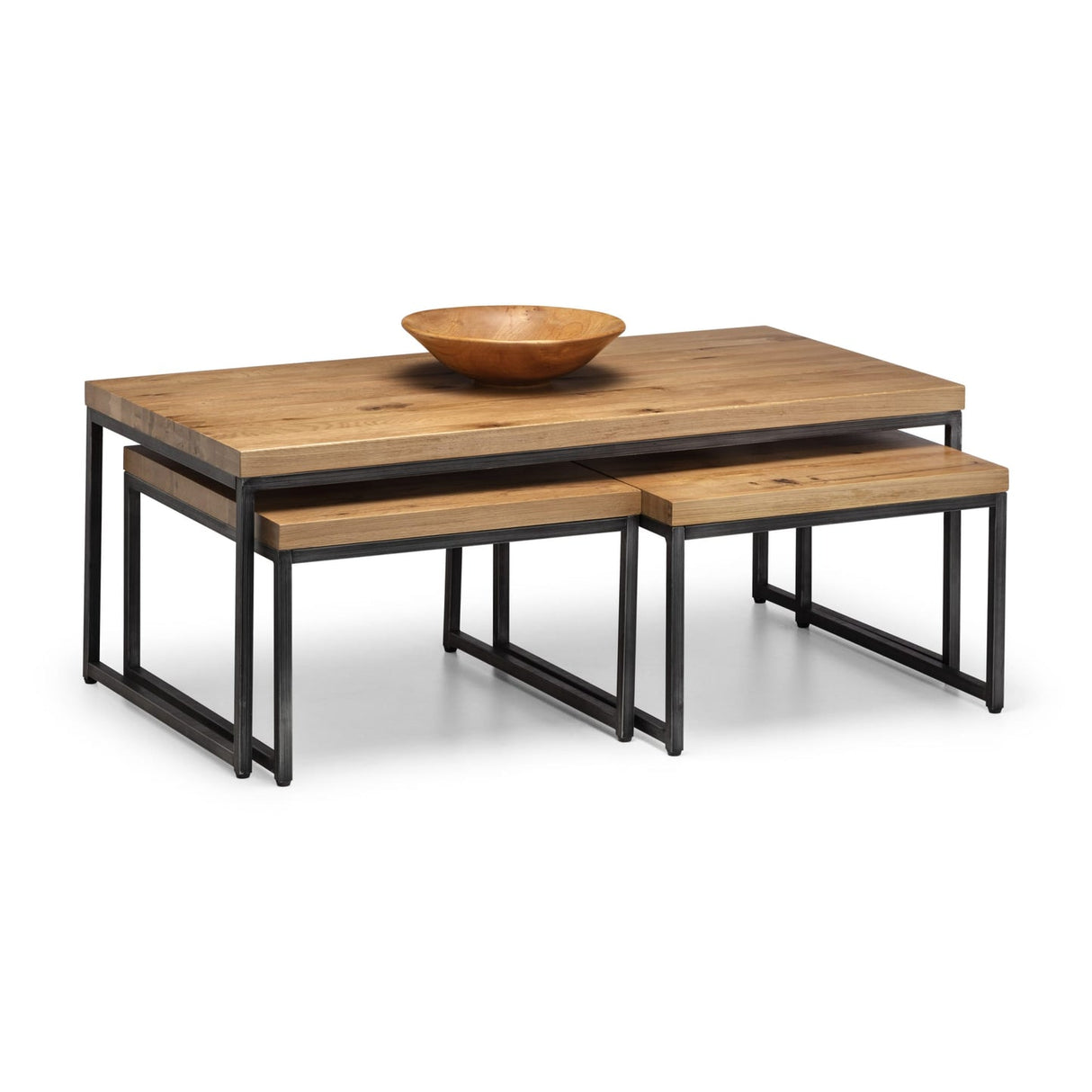 Wooden Nesting Coffee Tables - Brooklyn