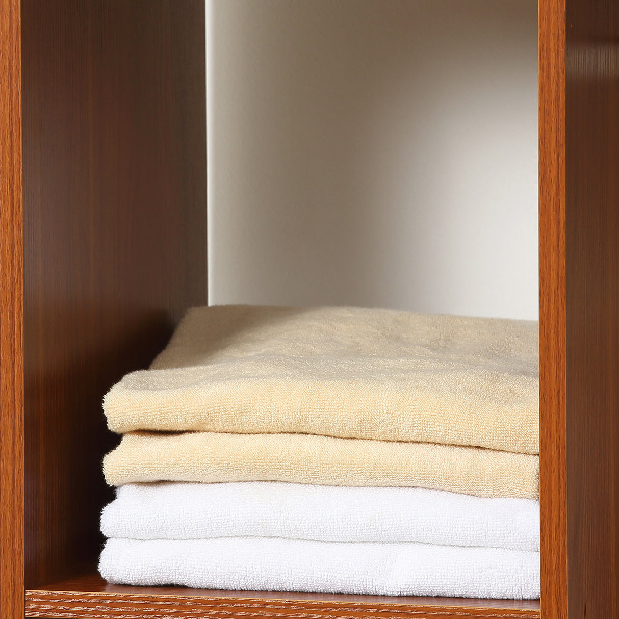 Wooden Open Wardrobe 80cm Wide With 4 Wheels - Velmora