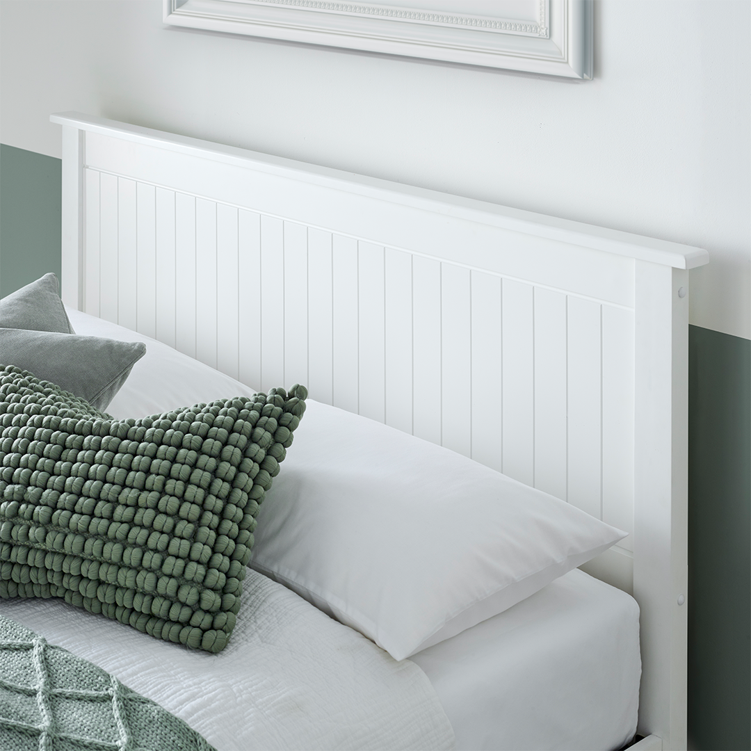 Wooden Ottoman Storage Double Bed - Dawson