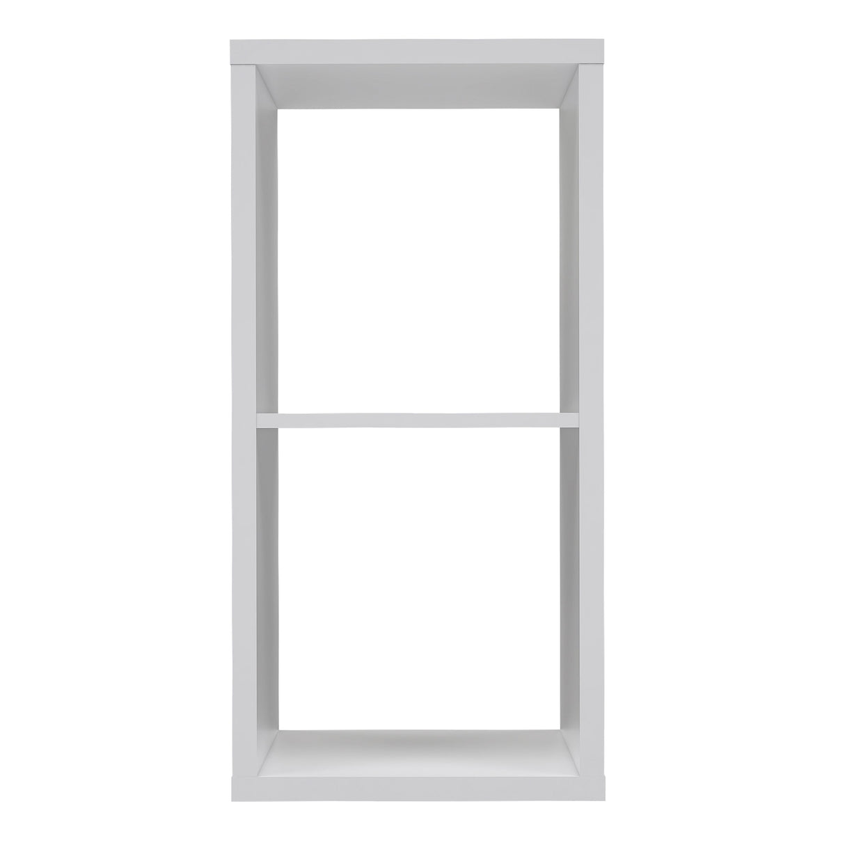 Wooden Shelving Unit With 2 Open Storage Cubes - Mauro