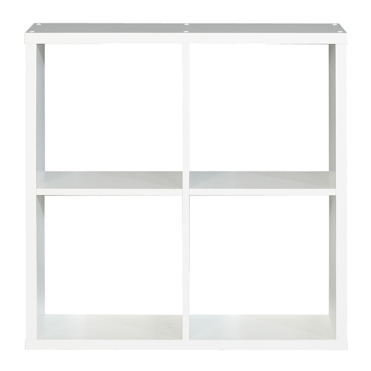 Wooden Shelving Unit With 4 Open Storage Cubes - Mauro
