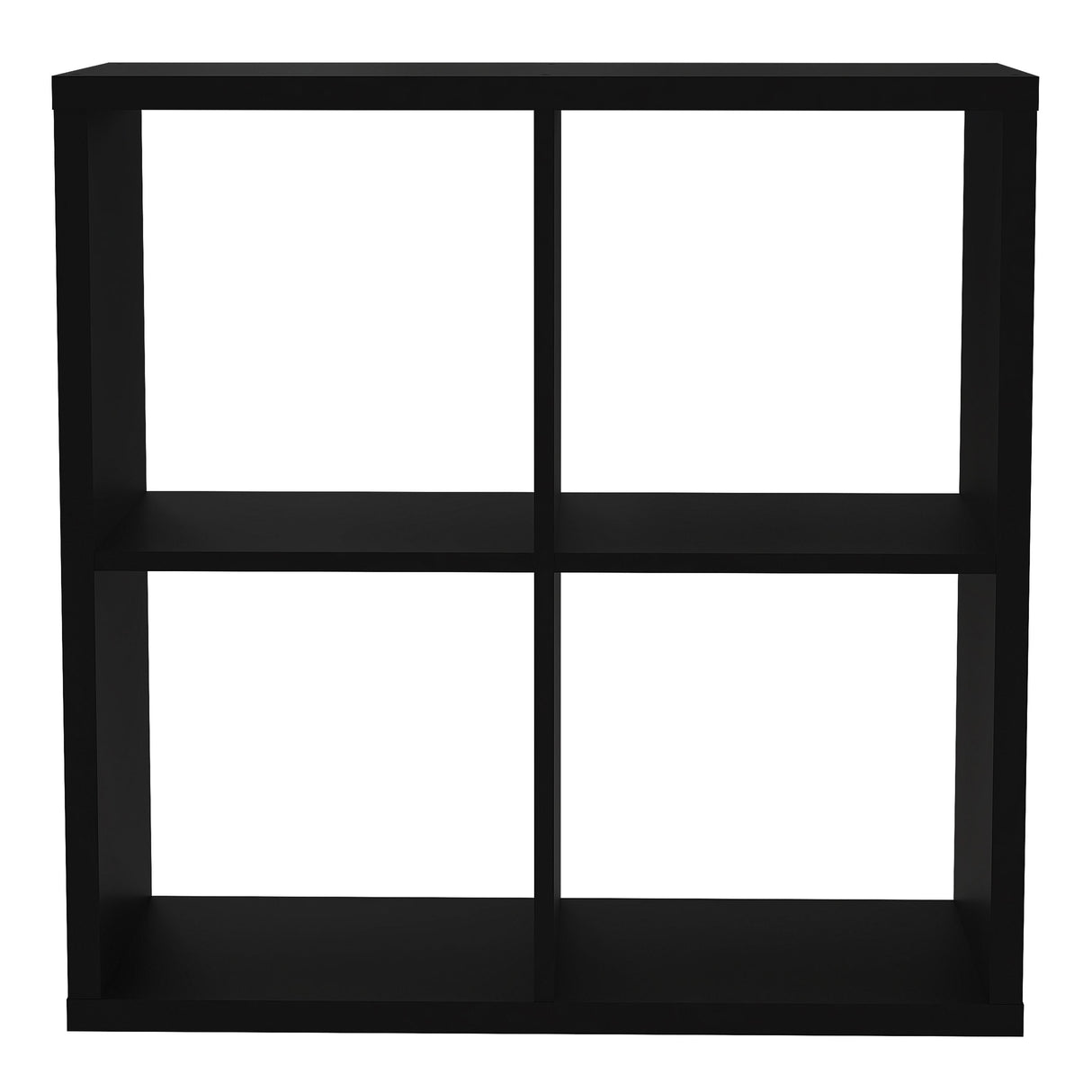 Wooden Shelving Unit With 4 Open Storage Cubes - Mauro