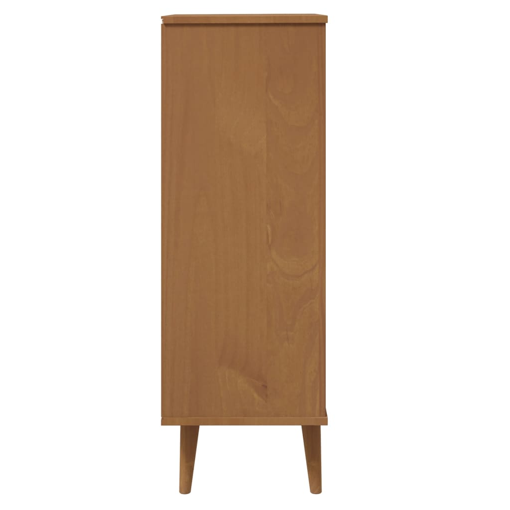 Wooden Shoe Storage Cabinet With 2 Flip Doors And 1 Drawer - Molde