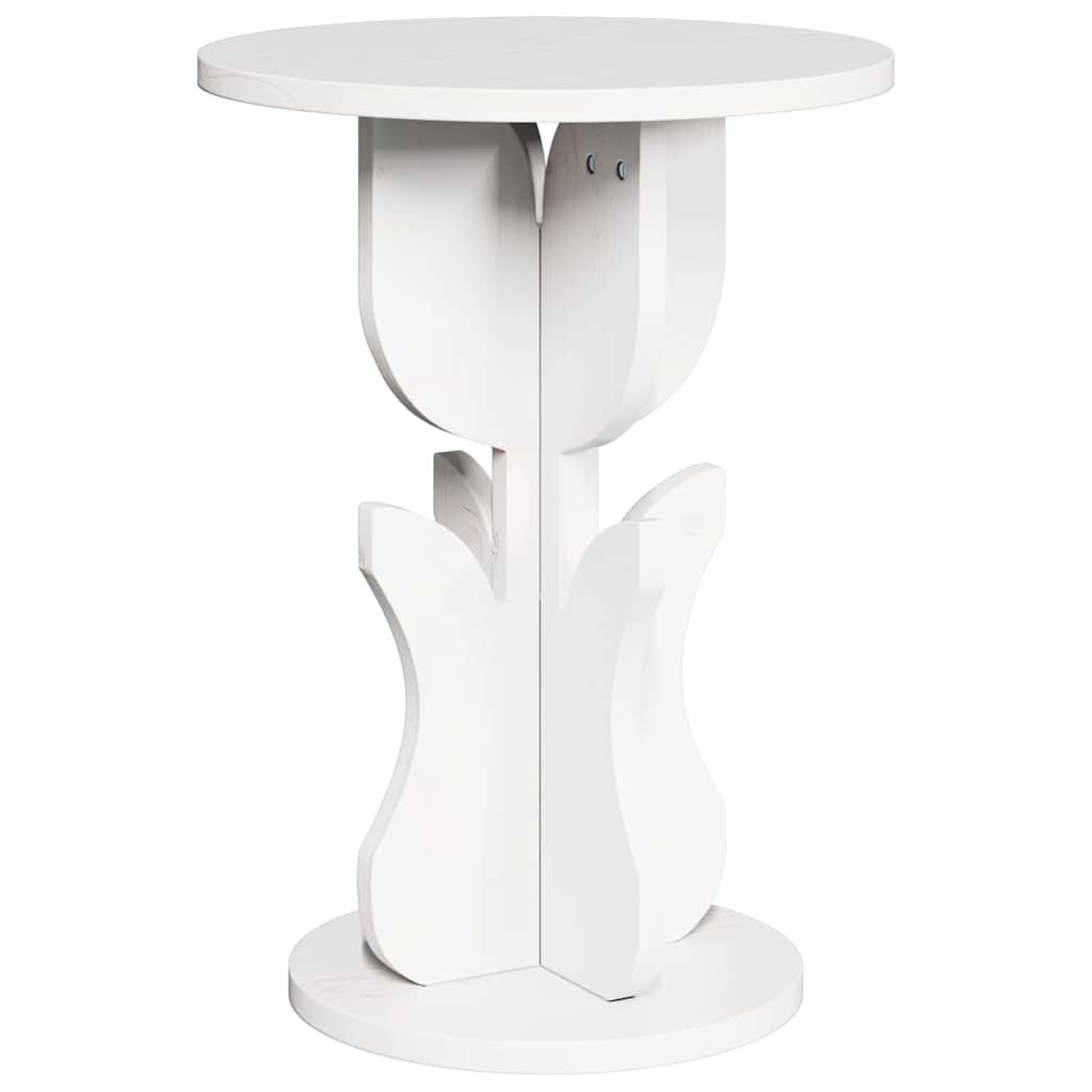 Wooden Side Table 39.5cm Wide Round - Vantage Home