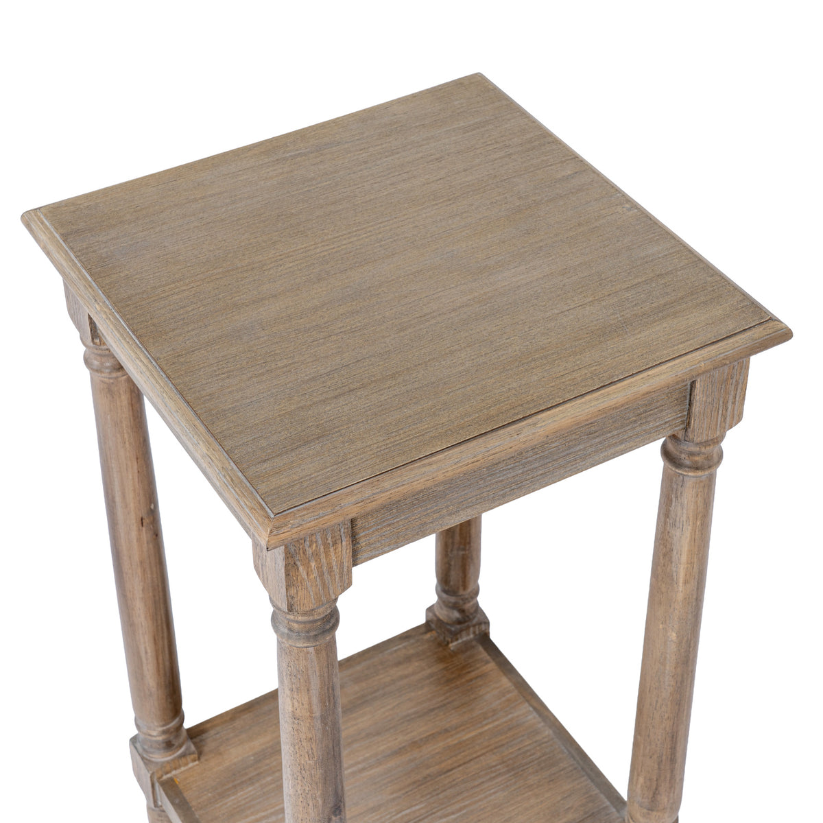 Wooden Side Table 41cm Wide Square - Emile