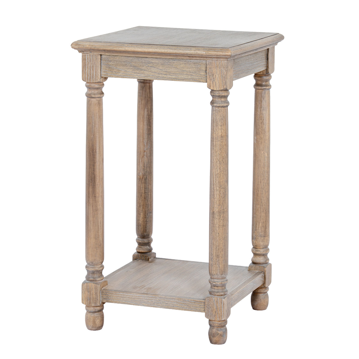 Wooden Side Table 41cm Wide Square - Emile