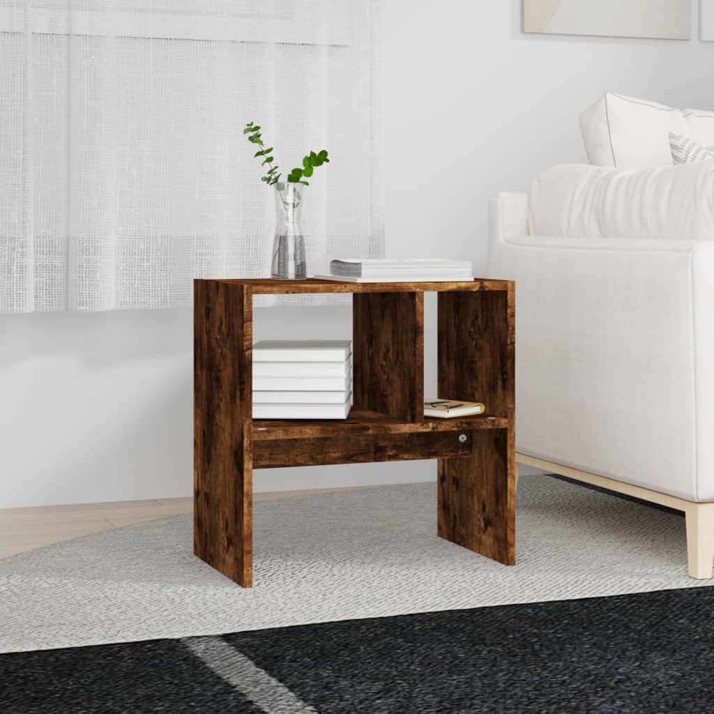 Wooden Side Table 50cm Wide - Vantage Home