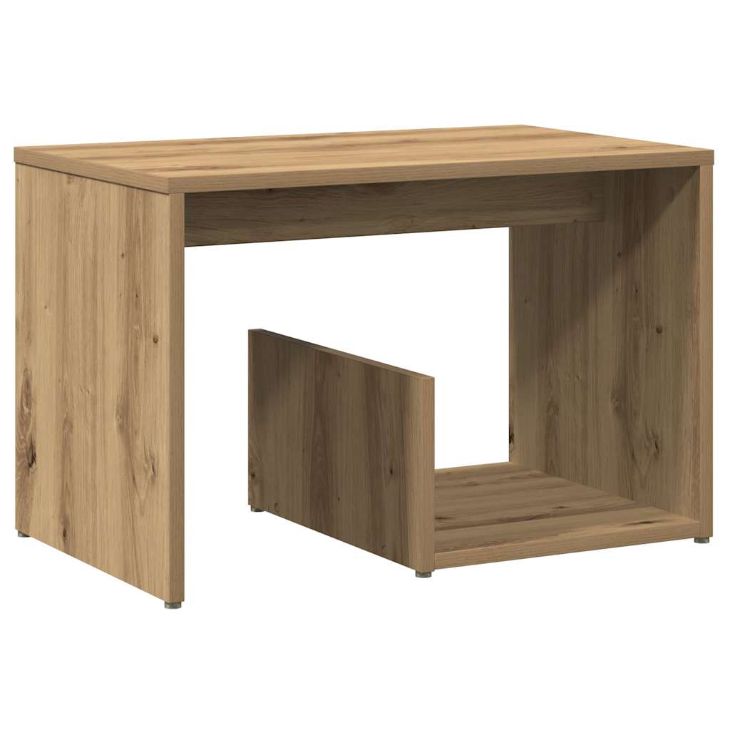 Wooden Side Table 59cm Wide - Vantage Home