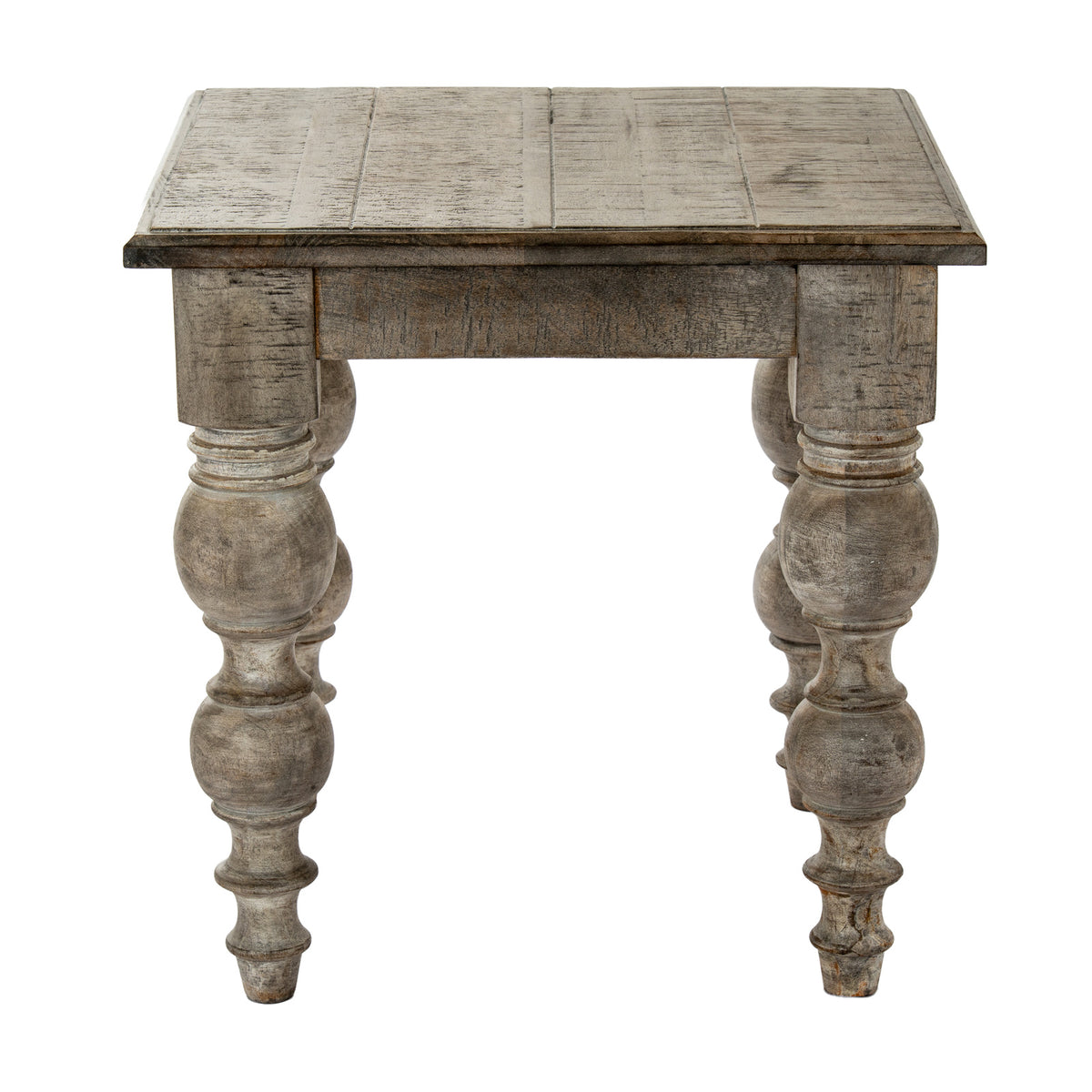Wooden Side Table 60cm Wide Square - Rutland