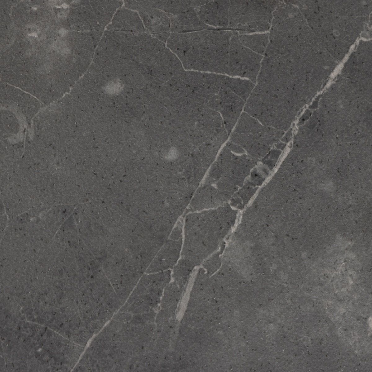 Wooden Side Table Square in Marble Effect - Strington