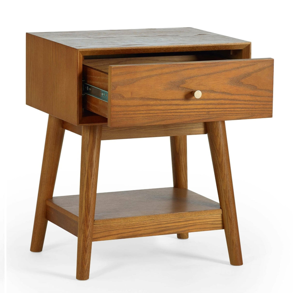 Wooden Side Table With 1 Drawer - Lowry