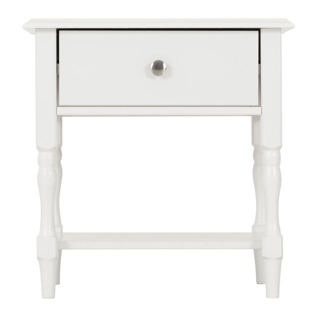 Wooden Side Table With 1 Drawer - Stratford