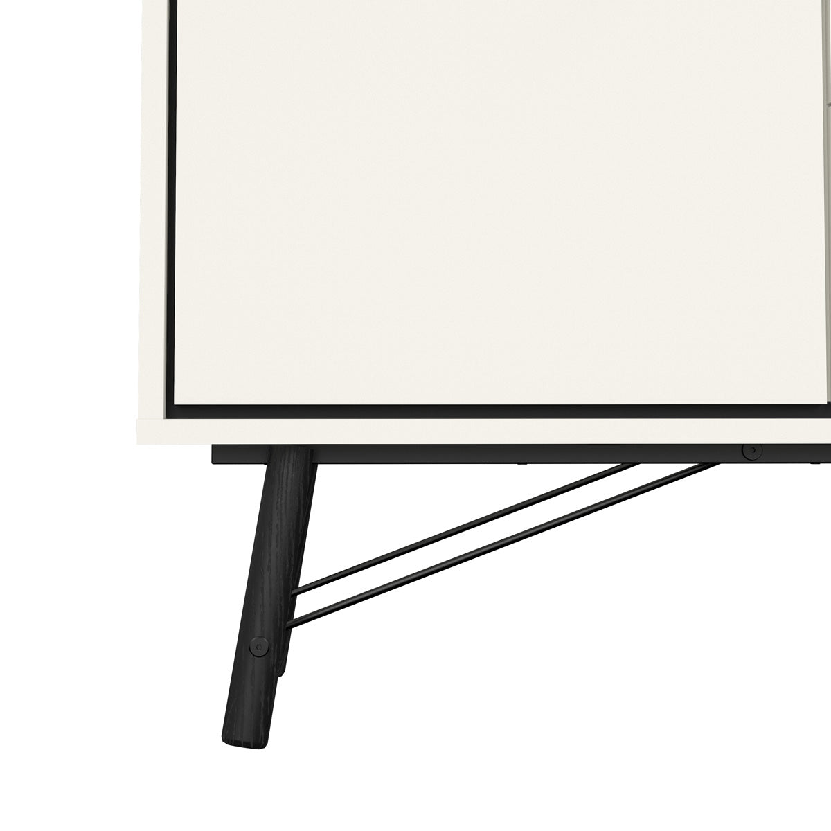 Wooden Sideboard With 1 Door And 2 Drawers - Ry