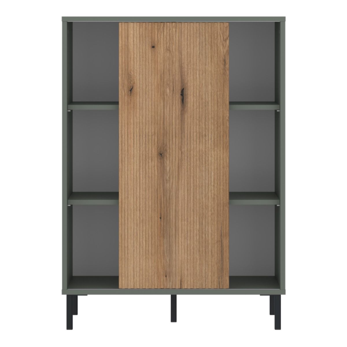 Wooden Sideboard With 1 Handless Sliding Door - Darwin