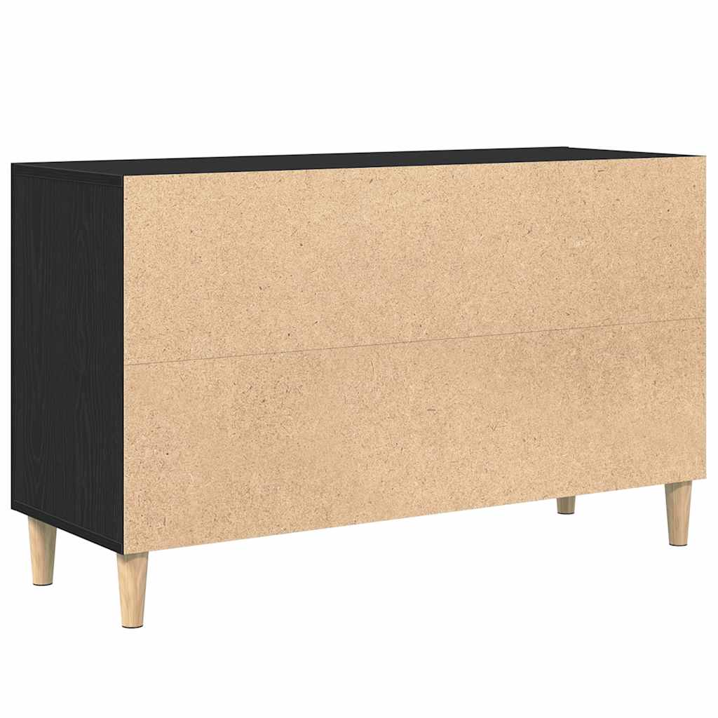 Wooden Sideboard 100cm Wide With 2 Doors 2 Drawers - Vantage Home