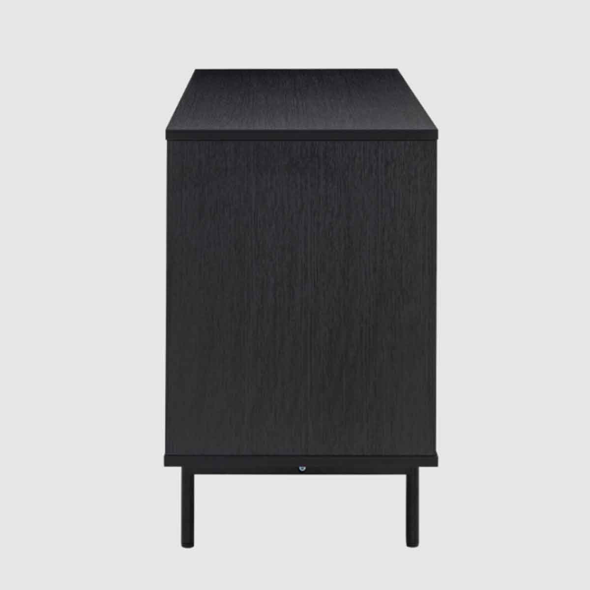Wooden Sideboard 110cm Wide With 2 Doors And 2 Drawers - Hura