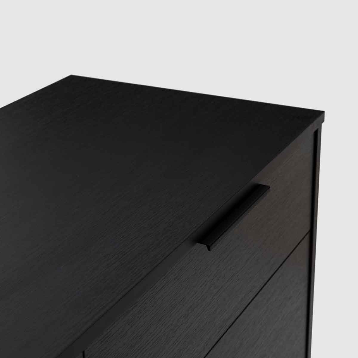Wooden Sideboard 110cm Wide With 2 Doors And 2 Drawers - Hura