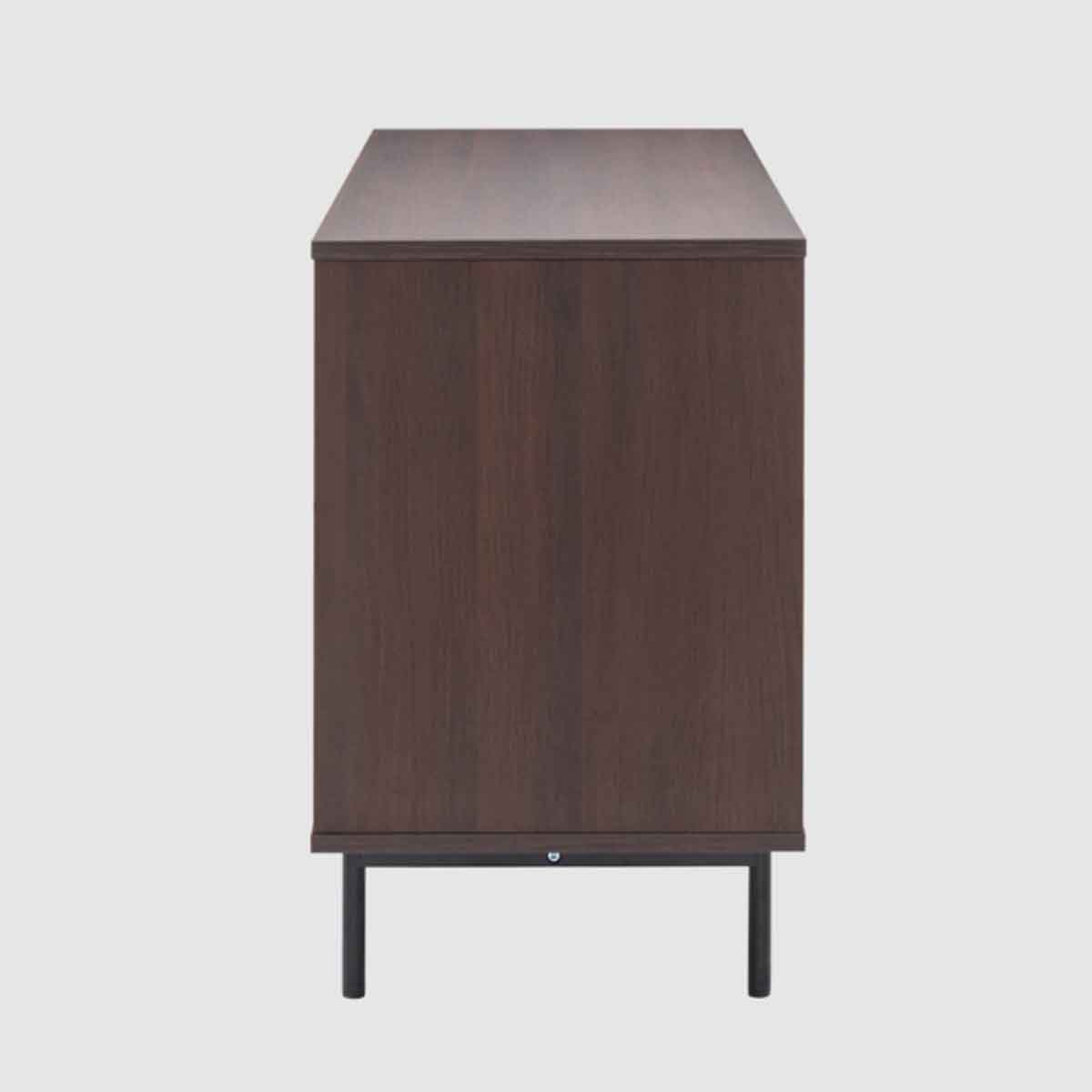 Wooden Sideboard 110cm Wide With 2 Doors And 2 Drawers - Hura