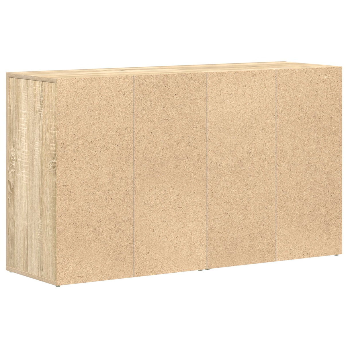 Wooden Sideboard 120cm Wide With 2 Doors 4 Drawers - Vantage Home