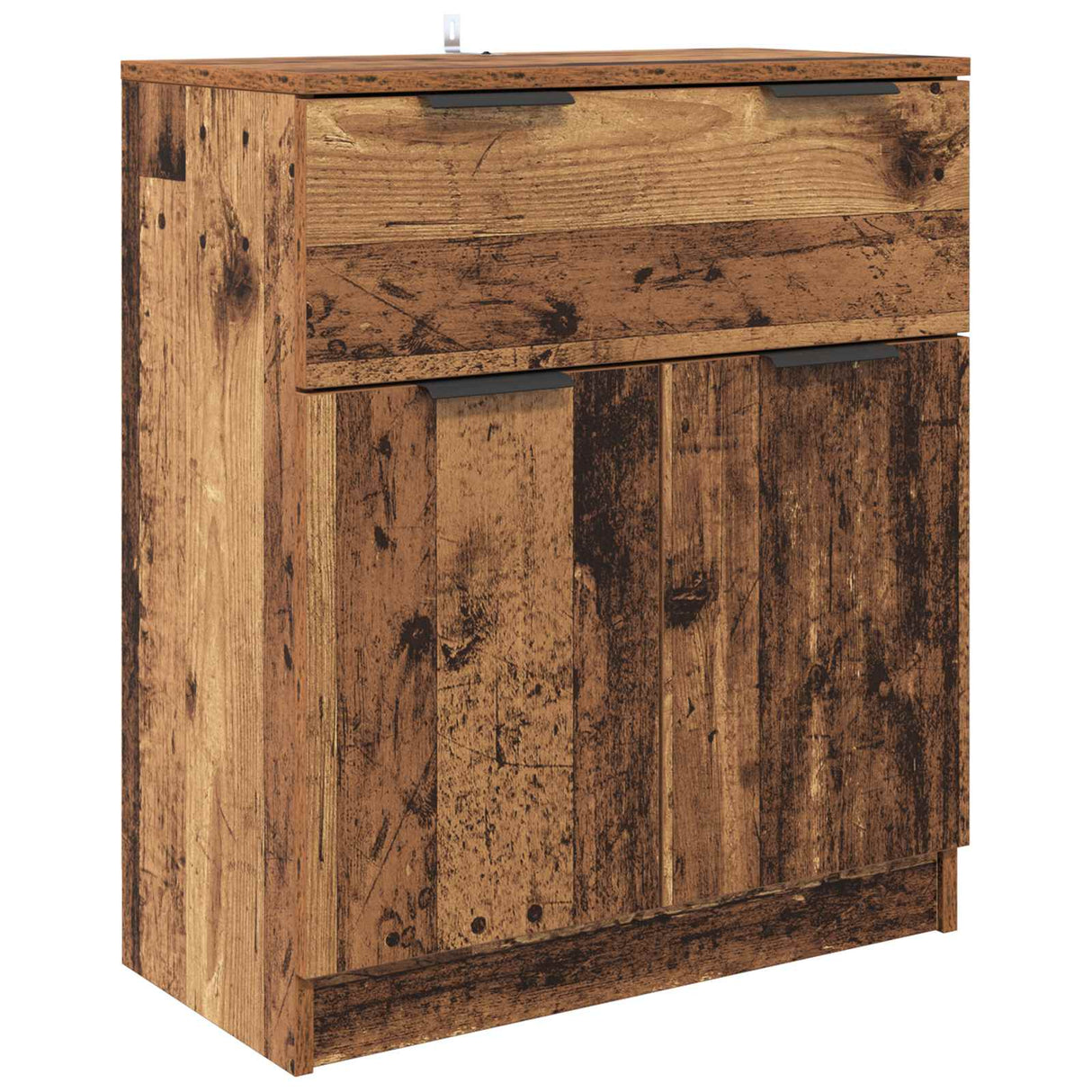 Wooden Sideboard 120cm Wide With 4 Doors And 1 Drawer - Vantage Home