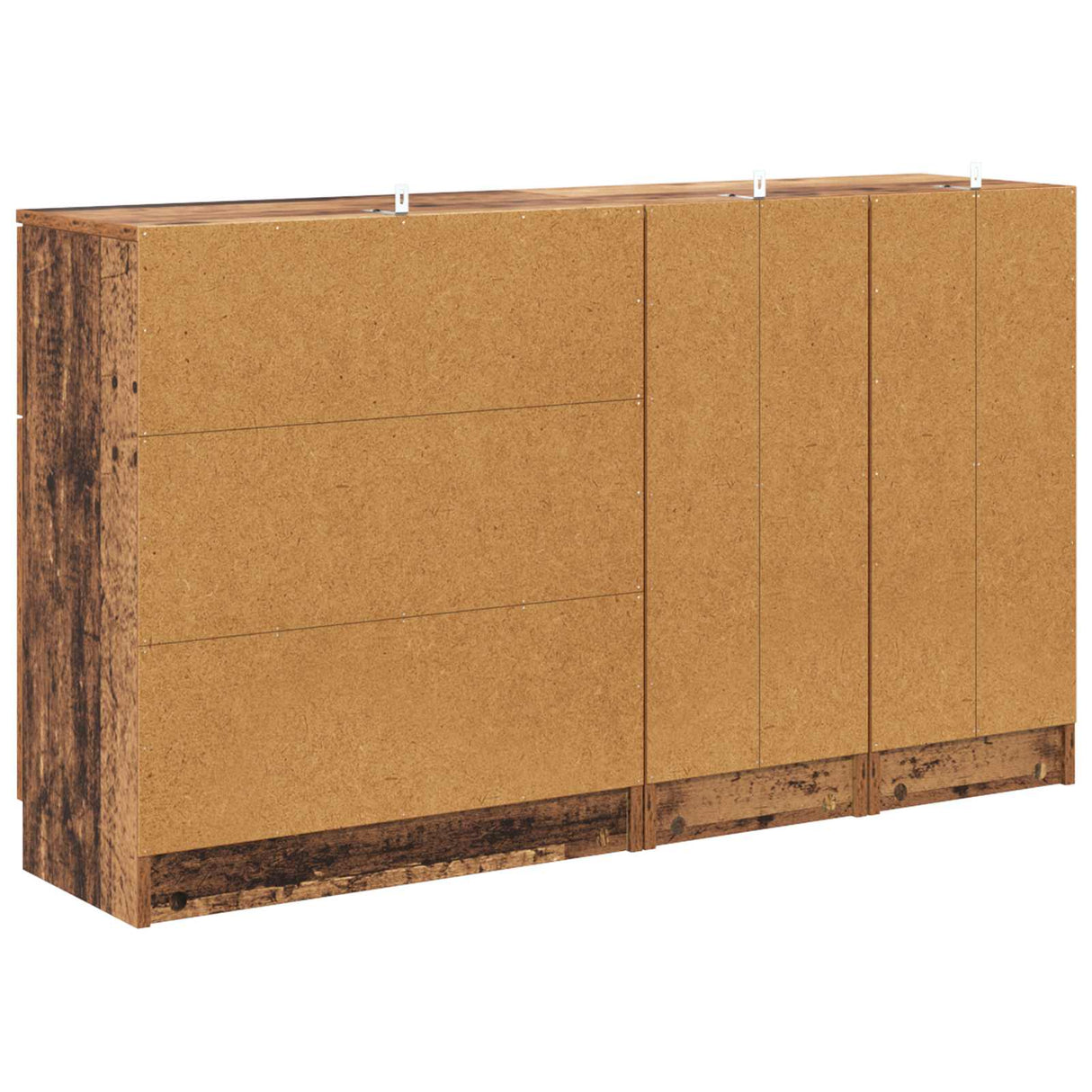 Wooden Sideboard 120cm Wide With 4 Doors And 1 Drawer - Vantage Home