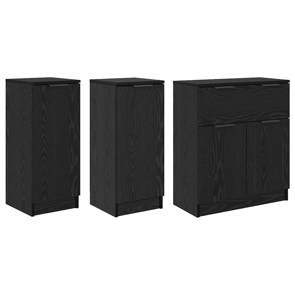 Wooden Sideboard 120cm Wide With 4 Doors And 1 Drawer - Vantage Home