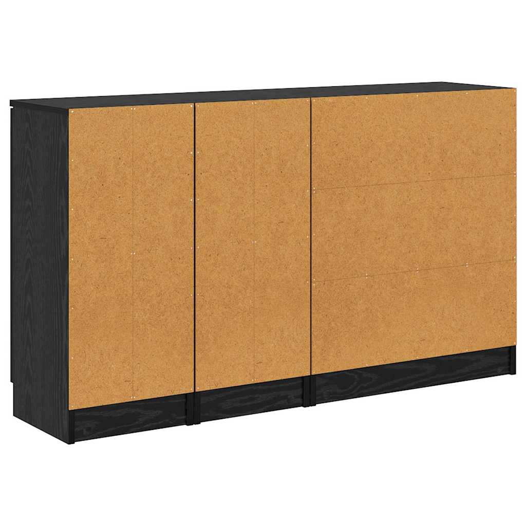Wooden Sideboard 120cm Wide With 4 Doors And 1 Drawer - Vantage Home