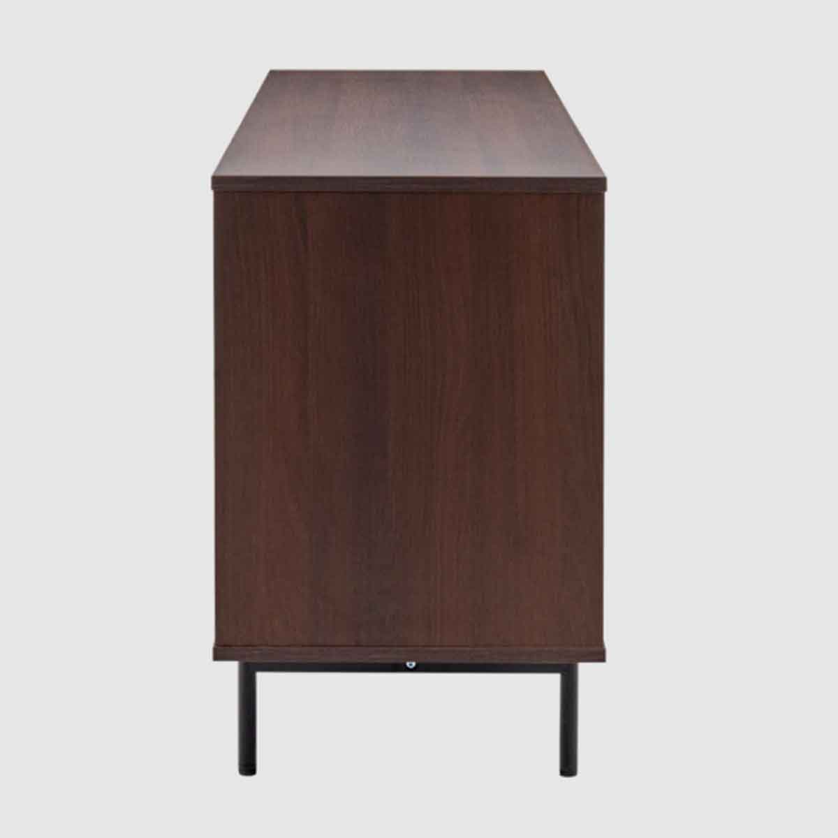 Wooden Sideboard 140cm Wide With 3 Doors And 2 Drawers - Hura