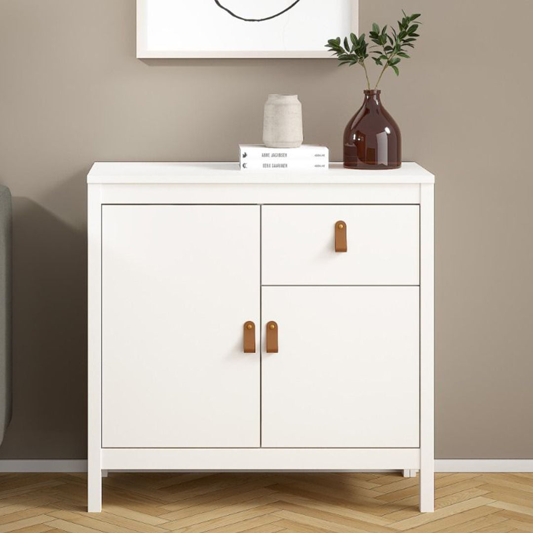 Wooden Sideboard With 2 Doors And 1 Drawer - Barcelona