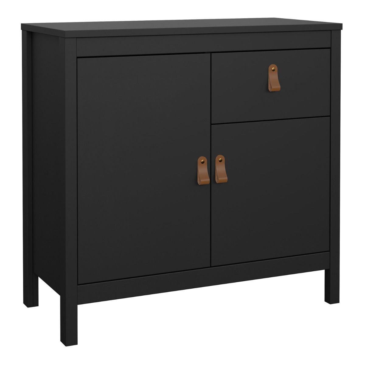 Wooden Sideboard With 2 Doors And 1 Drawer - Barcelona