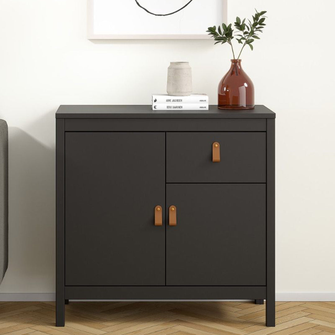Wooden Sideboard With 2 Doors And 1 Drawer - Barcelona