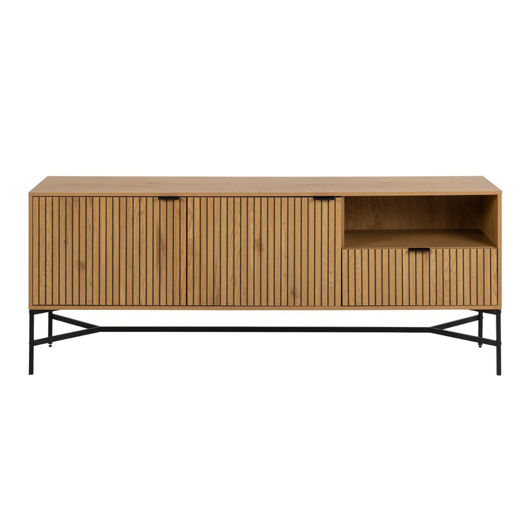 Wooden Sideboard With 2 Doors And 1 Drawer - Jaipur