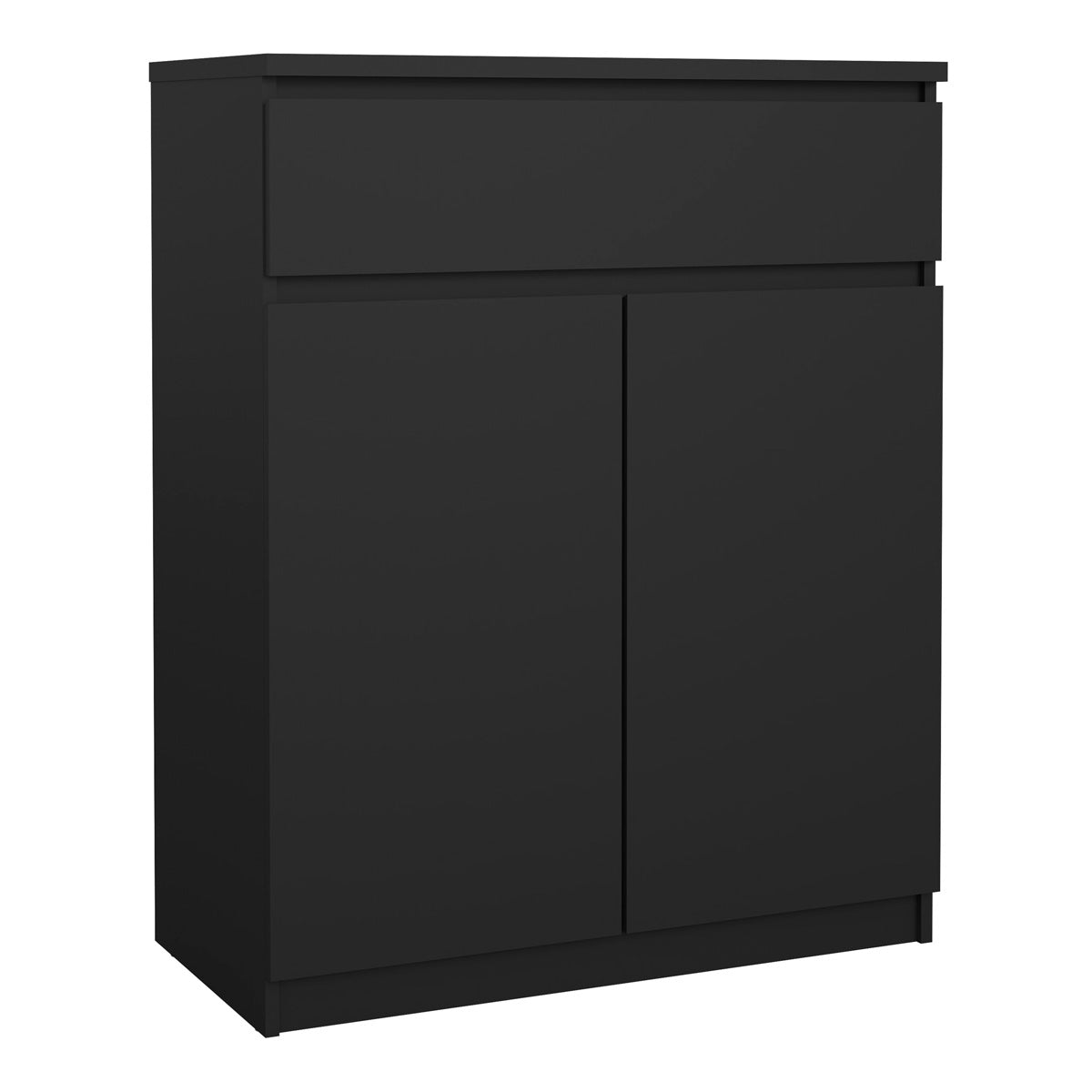 Wooden Sideboard With 2 Doors And 1 Drawer - Naia