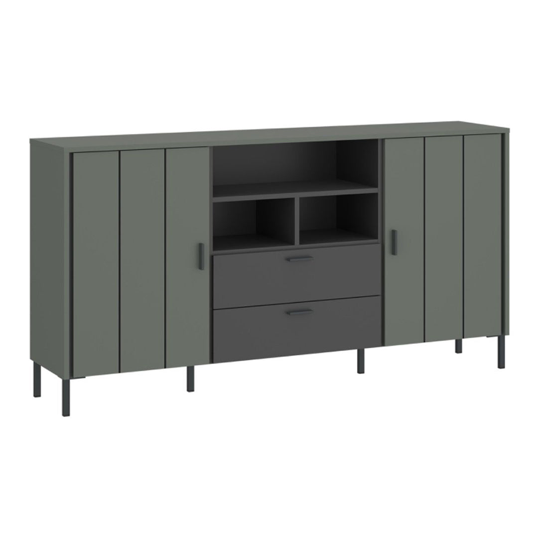 Wooden Sideboard With 2 Doors And 2 Drawers - Arundel