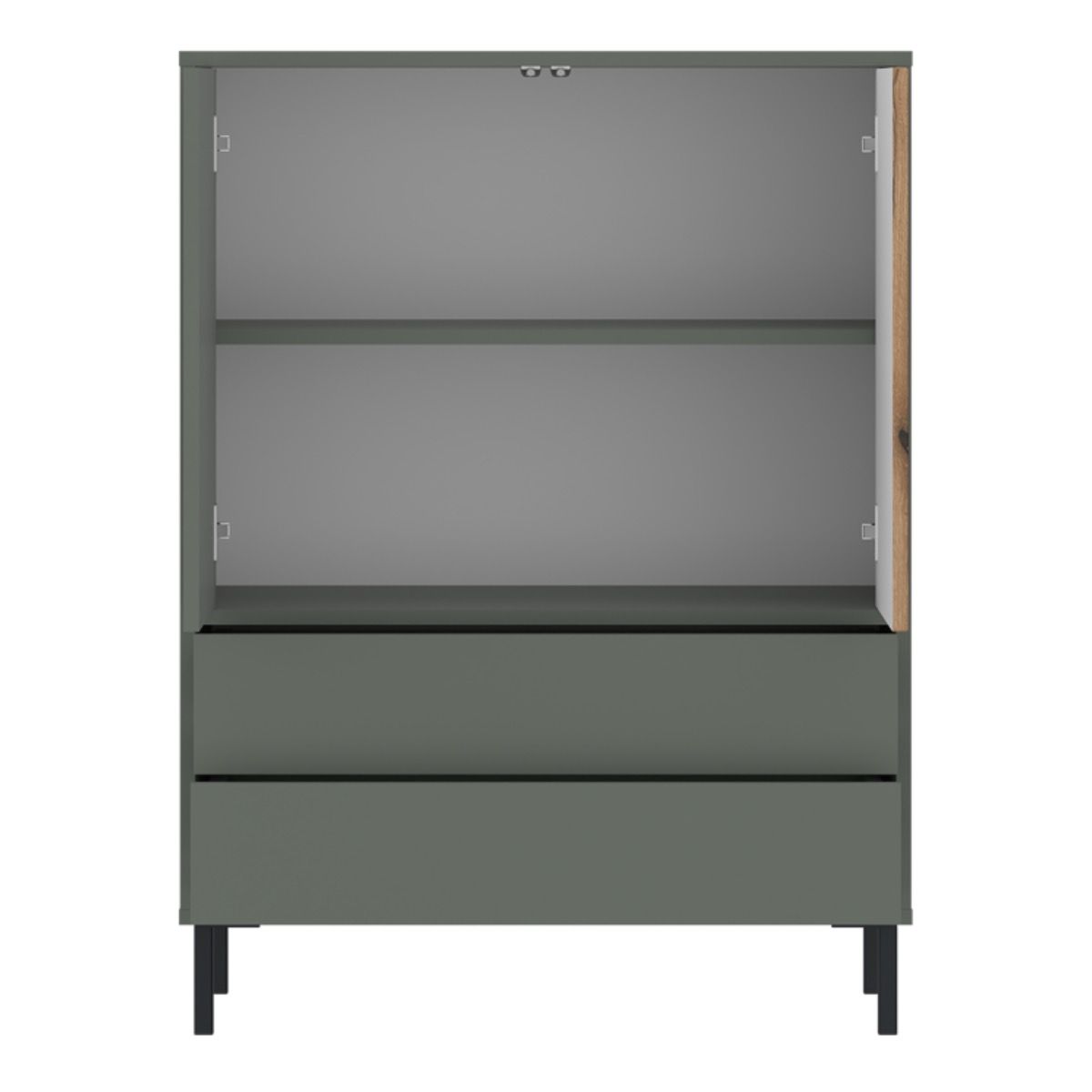 Wooden Sideboard With 2 Doors And 2 Drawers - Darwin