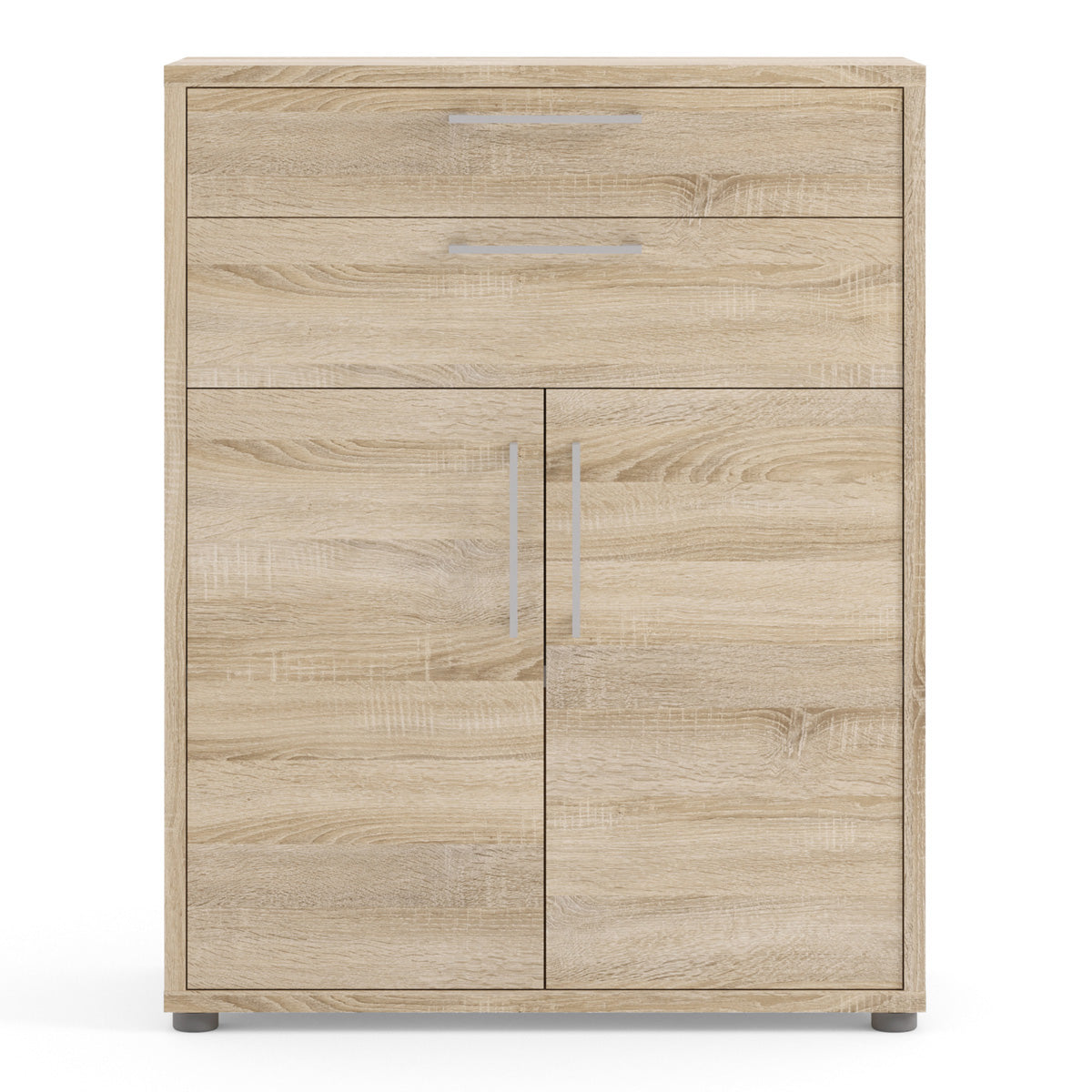 Wooden Sideboard With 2 Doors And 2 Drawers - Prima