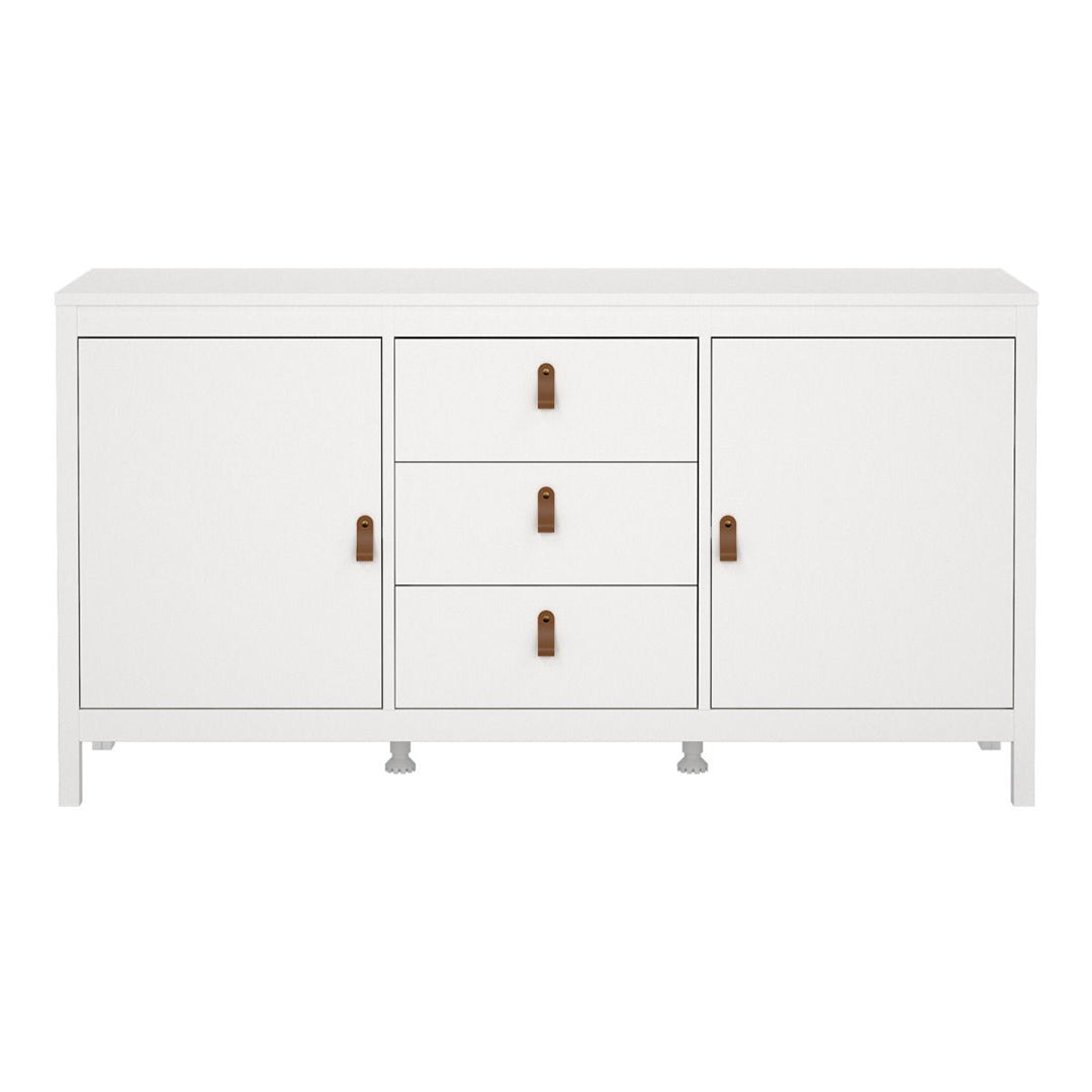 Wooden Sideboard With 2 Doors And 3 Drawers - Barcelona