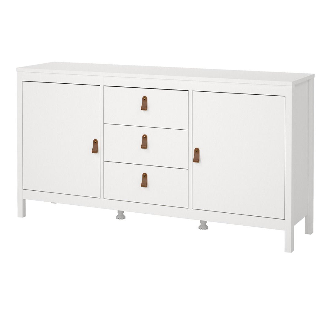 Wooden Sideboard With 2 Doors And 3 Drawers - Barcelona