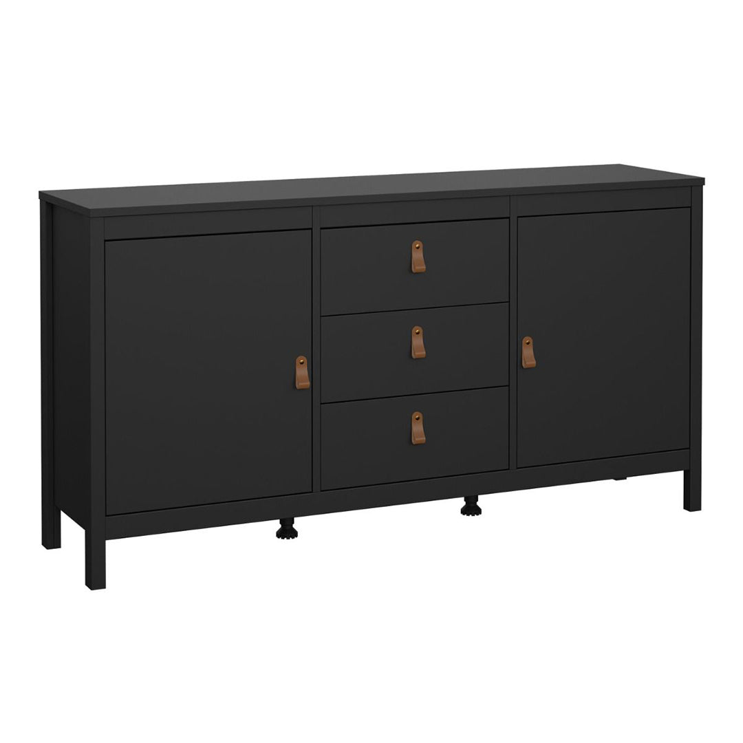 Wooden Sideboard With 2 Doors And 3 Drawers - Barcelona