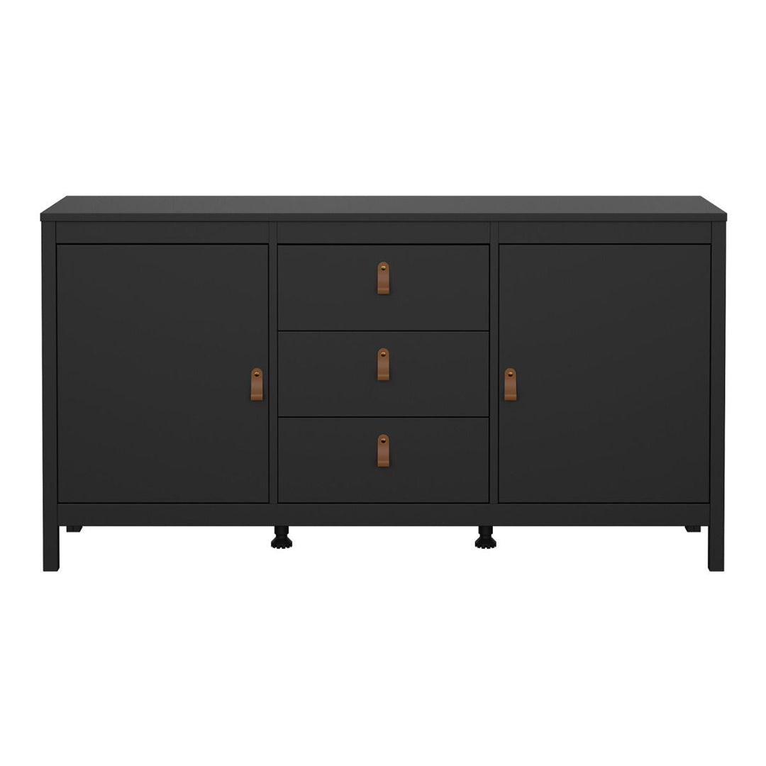 Wooden Sideboard With 2 Doors And 3 Drawers - Barcelona