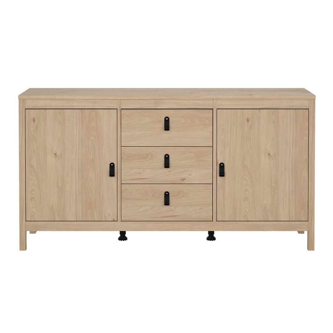 Wooden Sideboard With 2 Doors And 3 Drawers - Barcelona
