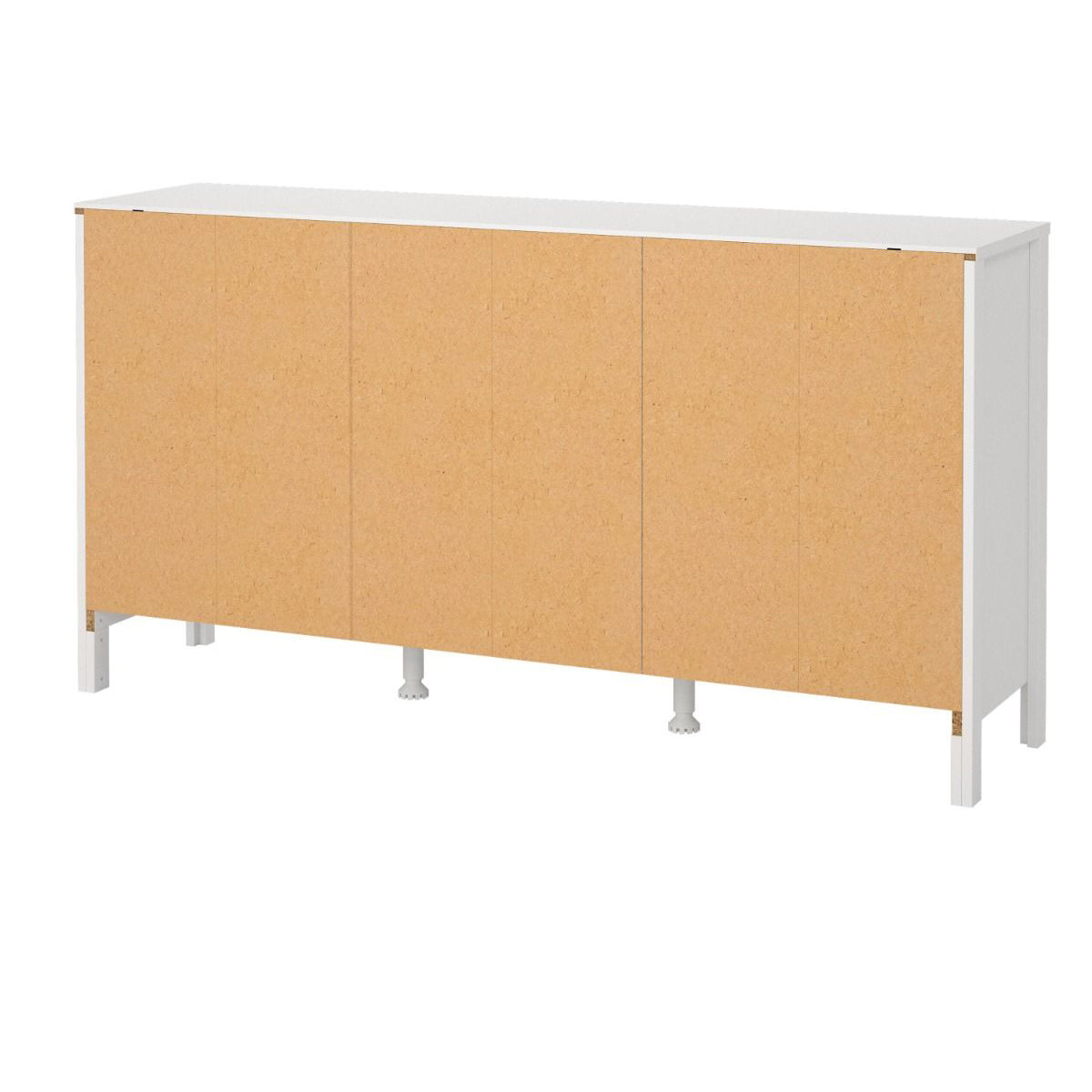 Wooden Sideboard With 2 Doors And 3 Drawers - Madrid