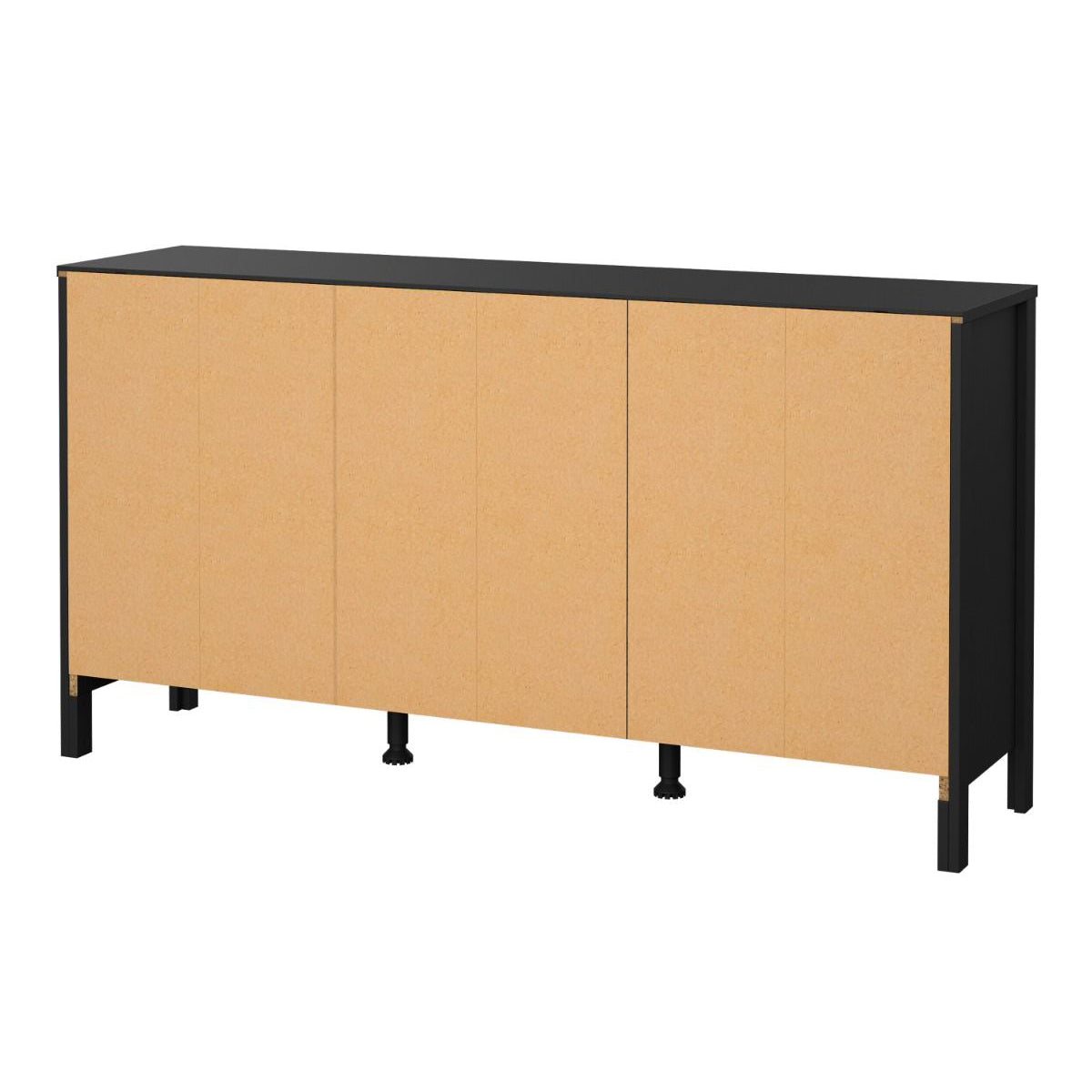 Wooden Sideboard With 2 Doors And 3 Drawers - Madrid
