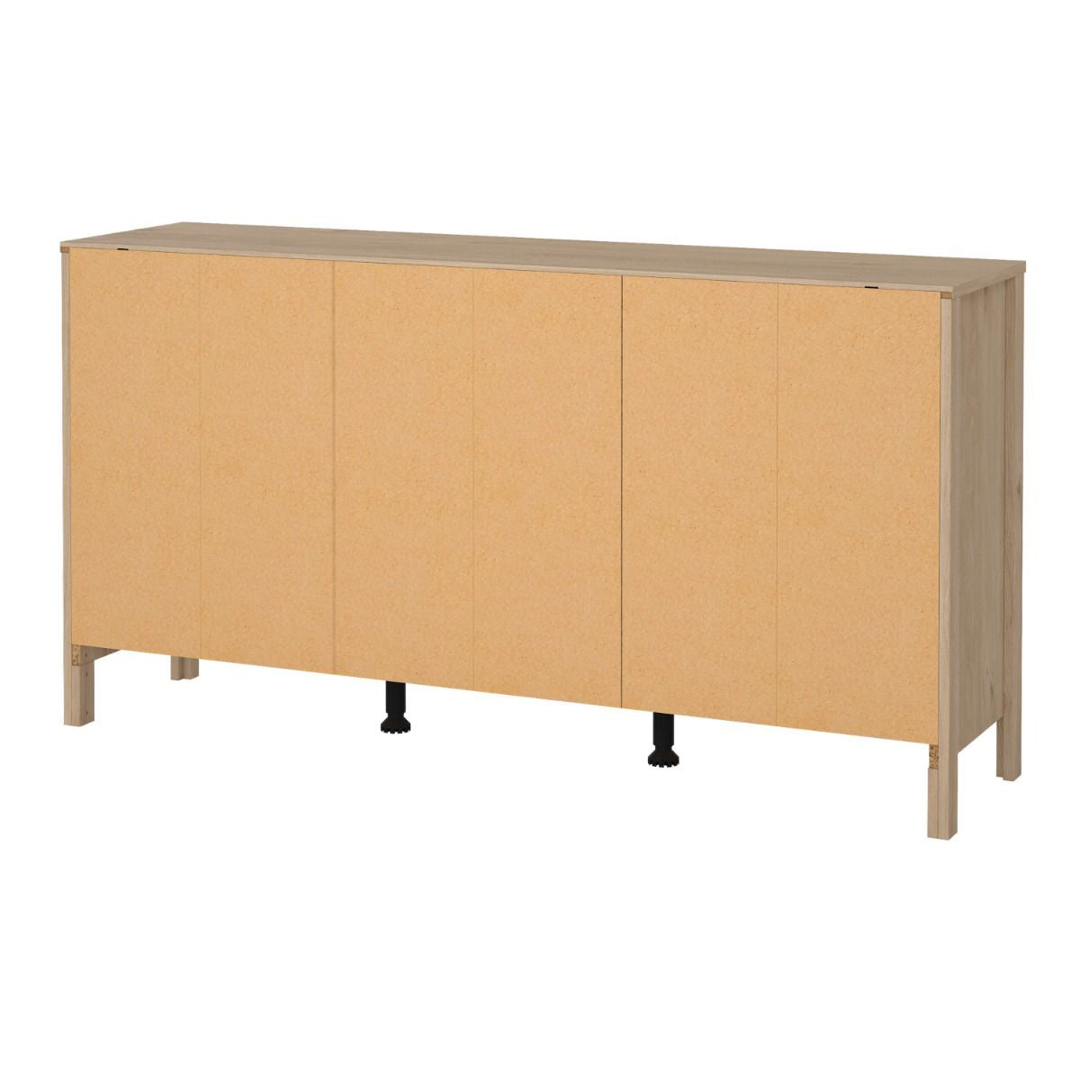 Wooden Sideboard With 2 Doors And 3 Drawers - Madrid