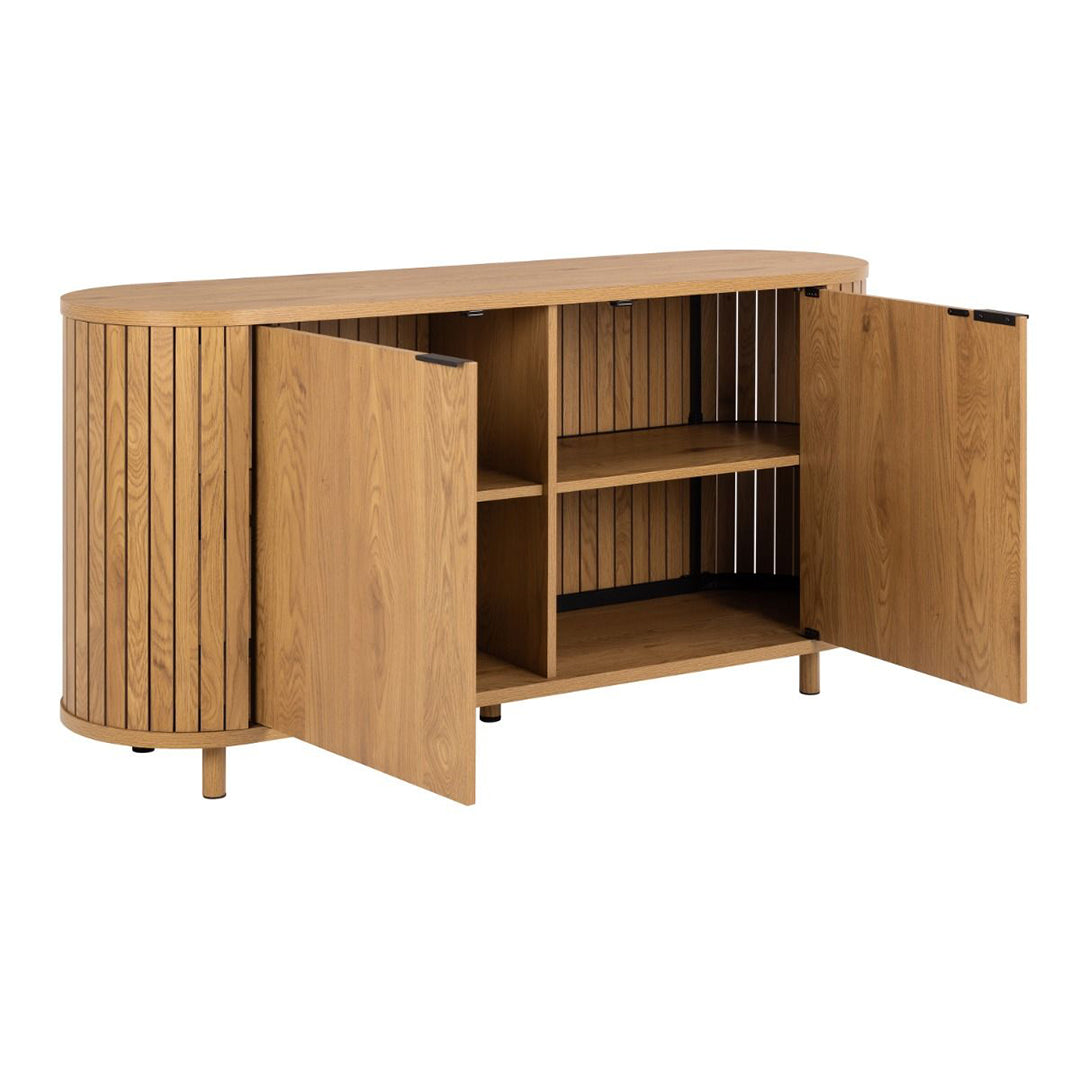 Wooden Sideboard With 2 Doors - Colima