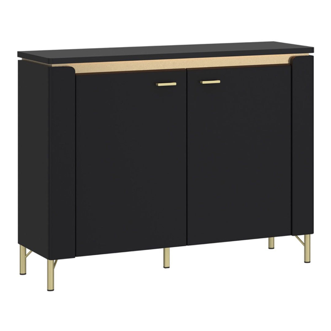 Wooden Sideboard With 2 Doors - Genoa