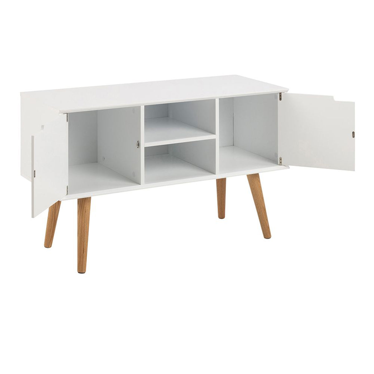 Wooden Sideboard With 2 Doors - Mitra