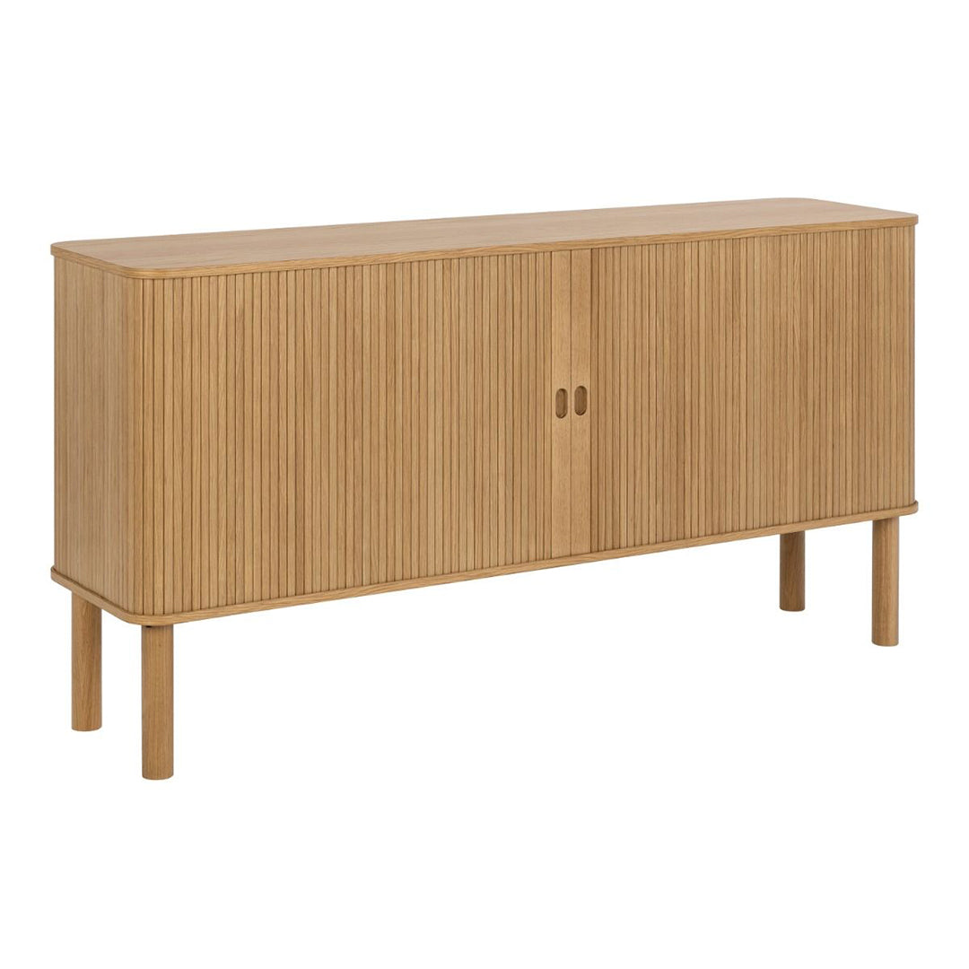 Wooden Sideboard With 2 Sliding Doors - Langley