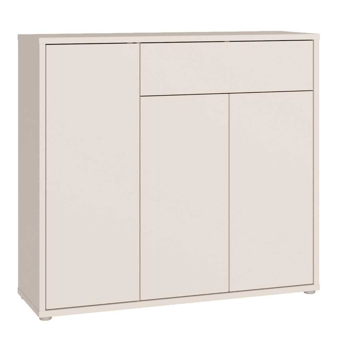 Wooden Sideboard With 3 Doors And 1 Drawer - Alice Springs