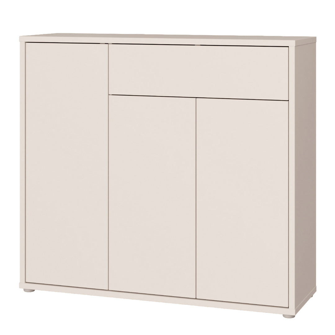 Wooden Sideboard With 3 Doors And 1 Drawer - Alice Springs